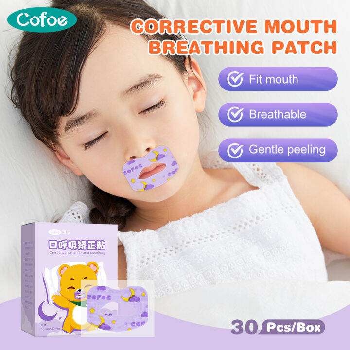 Cofoe Anti-Snoring Stickers Night Sleep Lip Nose Breathing Improving ...