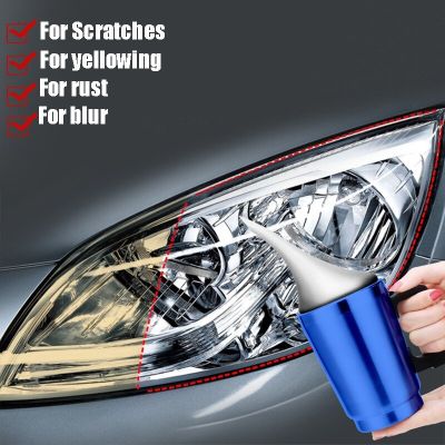【CW】✘▨  20ML Car Headlight Restoration kit Refurbishm Repair Fluid Scratch Removal Oxidation Polishing Lampshade Cleaning
