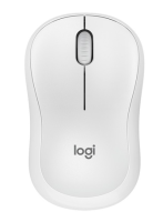 Mouse ของแท้ ไร้สายแบบเงียบในทุกคลิก Logitech M221 (White)