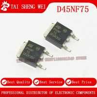 10pcs D45NF75 STD45NF75 TO-252 75V 40A New Original