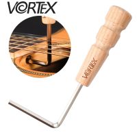 VORTEX Guitar tool 4mm Wooden handle -Acoustic guitar special wrench extended version hexagonal adjustment neck wrench.