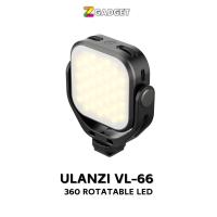 Ulanzi VL-66 360° Rotatable LED Video Light ไฟLED ติดหัวกล้อง ขนาดเล็กพกพาสะดวก