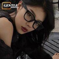 (GENTLE MOSCOT) Western Fashion Patterned Temple Square Frame แว่นอ่านหนังสือ Unisex