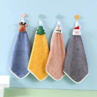 30x30cm New Navidad Xmas Hand Towel Christmas Decor Red Santa Claus 2023 New Year Gift Home Bathroom Washing Hand Towel Cloth