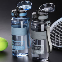 ML ขวดน้ำกีฬา BPA ฟรีแบบพกพา LeakProof Shaker กลางแจ้งเย็นขวดน้ำพลาสติกใส Drinkware