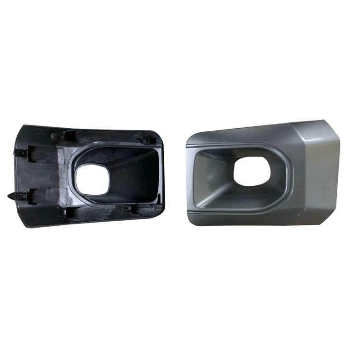 2pcs-car-bumper-fog-light-lamp-hoods-housing-cover-front-grey-for-toyota-hilux-rocco-2020-2021