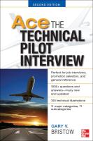 หนังสืออังกฤษใหม่ Ace the Technical Pilot Interview 2/E (2ND) [Paperback]