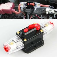 20a-150a Car Audio Inline Circuit Breaker Reset Switch Fuse Holder For Car Marine Boat Auto-Recovery Fuse Gallows