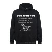 Equinetrovert Funny Horse Gift For Horse Lovers Equestrian Leisure Lovers Day Hoodies Hoods 2021 Newest Men Sweatshirts Size Xxs-4Xl