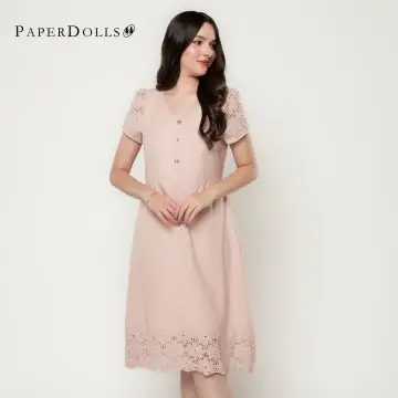 Paper dolls outlet pink lace dress