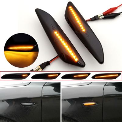 ❀✼❖ 2Pieces Dynamic LED Side Marker Light Turn Signal Blinker Indicator Lamp For Alfa Romeo Mito 147 156 Fiat Egea Tipo 356 Lancia