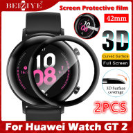 2 PCS Phim toàn màn hình cho Huawei watch GT2 42mm Phim bảo vệ màn hình đồng hồ thông minh siêu mỏng cho huaweiwatch GT 2 Black Edge Screen Protector thumbnail