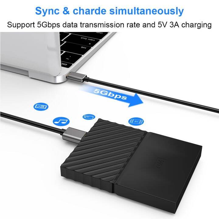 chaunceybi-usb-c-to-b-cable-3-0-type-5gbps-data-hard-drive-smartphone-charger-disk-cord