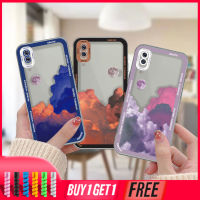 เคส VIVO Y12S Y12 Y20 Y15S Y91C Y21 2021 Y21A Y21T Y30 Y21S Y20S Y12i Y01 Y91 Y30i Y93 Y95 Y15 Y17 Y50 Y53S Y51 2020 Y51A Y33T Y10 Y33S Y1S Y11 Y31 Y20i Y91i Y90 Y51S Y12A Y33 Y11S Y30G Y12G ป้อ งกันกล้อ งเมฆไล่ระดับศิลปะ เคส