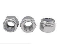 20-50pcs 2 -56 4 -40 6 -32 10 -24 304 Stainless Steel American Thread Nylon Self-Locking Nut Locking Nut Anti-Loose Nylon Ring