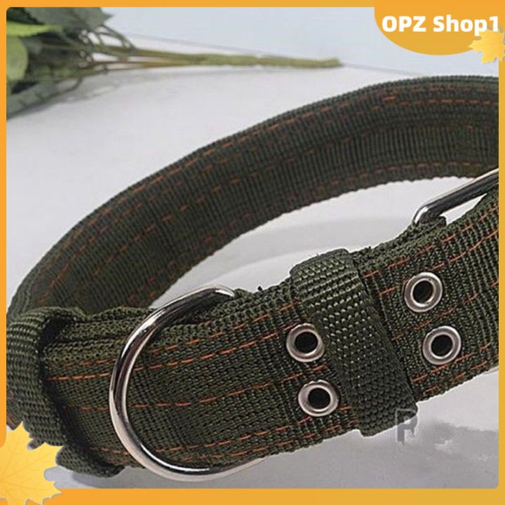 opz-ปลอกคอหนังสุนัขสัตว์เลี้ยงปรับได้สวยงามสายรัดสุนัขแน่นสำหรับอุปกรณ์สัตว์เลี้ยงสุนัขขนาดใหญ่กลาง