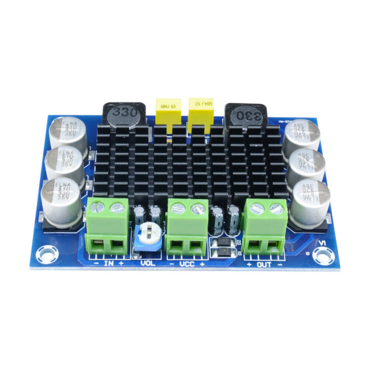 pcbfun-mono-เครื่องขยายเสียง-board-80w-เครื่องขยายเสียงชิป-made-in-china-mono-channel-เครื่องขยายเสียงพลังสูง-power-โมดูลการขยาย