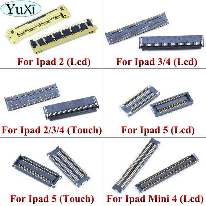 yuxi-touch-screen-จอแสดงผล-lcd-ขั้วต่อ-fpc-สําหรับ-ipad-2-3-4-5-ขั้วต่อบอร์ดบนเมนบอร์ดเมนบอร์ดสําหรับ-ipad-mini-4