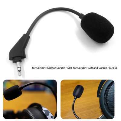 【jw】☢▲  HS50/HS60/HS70/HS70 Bendable Game Mic 3.5mm Aux Microphone Accessories Headset Headphones