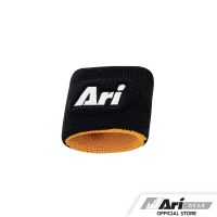 ARI WRISTBAND - BLACK/YELLOW ผ้ารัดข้อมือซับเหงื่อ อาริ ริสแบนด์ สีดำเหลือง