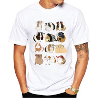 TEEHUB Cat Dog With Glasses Men T-Shirt Hipster Guinea Pig With Glasses Printed t shirts Short Sleeve Tshirts Funny Tee