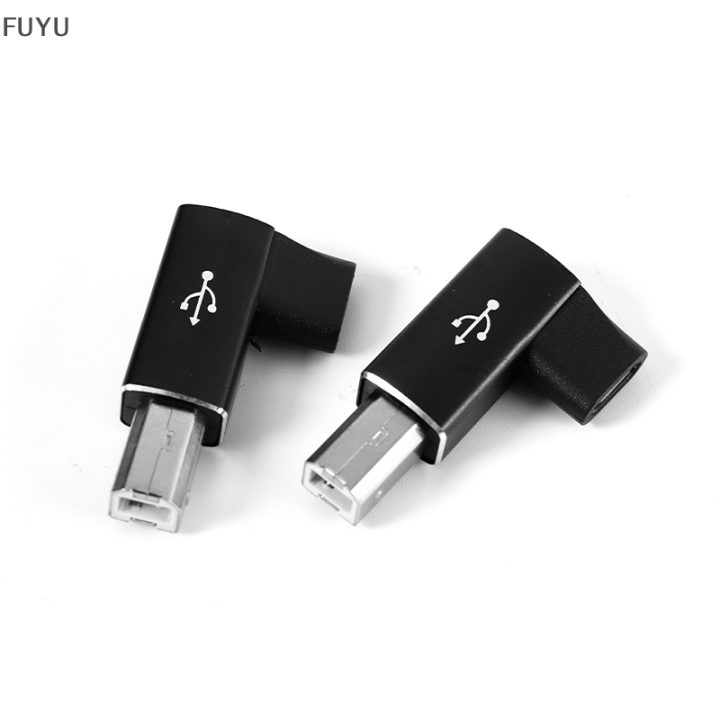 fuyu-usb-type-c-female-ถึง-b-male-อะแดปเตอร์เครื่องพิมพ์สแกนเนอร์สำหรับคีย์บอร์ดตัวควบคุม-midi