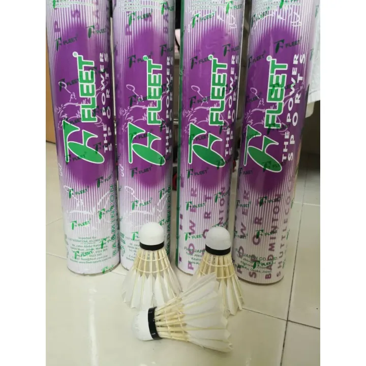 Used Fleet 2002 Shuttlecock / Secondhand (Mix with Rcl, Yonex, Sea Lion