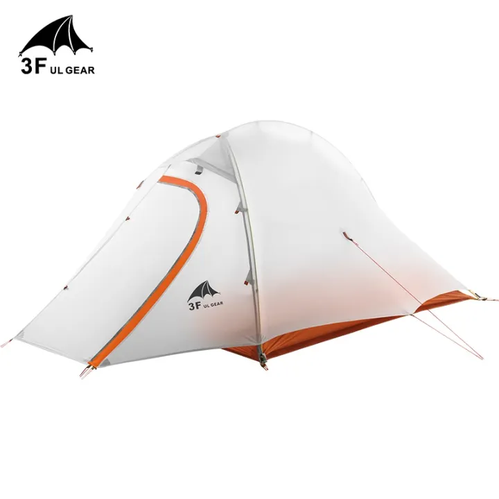 3F UL GEAR 2 Man Ultralight เต็นท์15D กลางแจ้งกันน้ำ5000มม. เต็นท์ตั้ง ...
