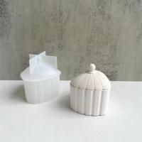 Plaster Supplies Home Decor Epoxy Resin DIY Handmade Candle Mold Storage Box Silicone