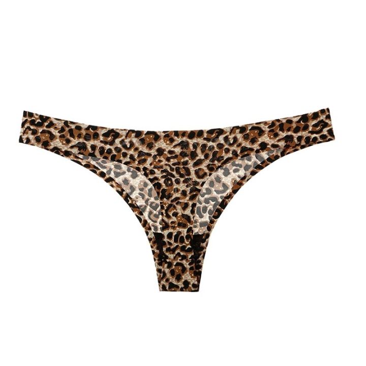 danqie2-กางเกงชั้นใน-พิมพ์ลายเสือดาว-แบบไร้รอยต่อ-เซ็กซี่-สำหรับผู้หญิง