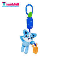 Timemall เด็กอ่อนแขวน Rattle Crinkle ของเล่นตุ๊กตาสัตว์ตุ๊กตาแขวน Wind-Chime กับ Teether สำหรับชายหญิง