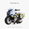 1 14 police motorcycle model toys children alloy pull back motorcycle with - ảnh sản phẩm 3