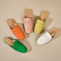 [Flying shoes]รองเท้าแตะดีไซน์เนอร์สีชมพูสำหรับผู้หญิง