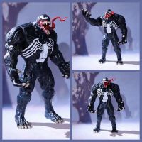 อะนิเมะพันธมิตรอเวนเจอร์ Venom 2 Migu 1/7 Venom ตุ๊กตาขยับได้โมเดลในกล่องคู่มือ