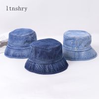 {You have a hat}ใหม่2021หมวกถังผ้ายีนส์ซักหมวกชาวประมงพับได้ Unisex แฟชั่นหมวกบ๊อบฮิปฮอปหมวกบักเก็ตทรงปานามาสำหรับผู้ชายผู้หญิง