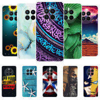 สำหรับ Huawei Mate 50เคสฝาหลังรูปการ์ตูนด้วยปกป้องหน้าจอเซรามิกโค้ง