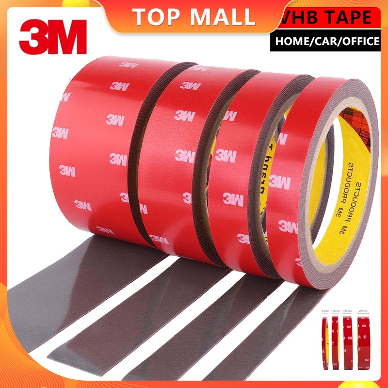 Car Trim Moulding Badge Tape Strong Foam Adhesive Double Sided 5 meters x 30mm 