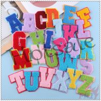 【hot sale】 ☁♈✕ B15 ✿ Colorful Towel Embroidered English Letters Iron-on Patch ✿ 1Pc Diy Embroidery Patch Sew on Iron on Badges Patches