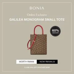 Bonia Signature Small Shoulder Bag