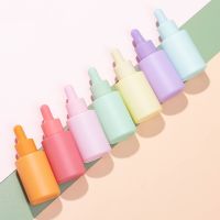 Wholesale 30Ml Dropper Bottle Macaron Color Glass Essential Oil Refilable Colored  Essence Liquid Sub-Bottling Pipette Fine