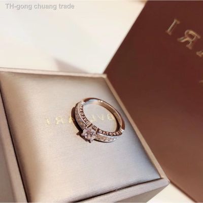 【แหวน】 BVLGARI(บิลการิ)100％แท้ S925ซิลเ แหวน