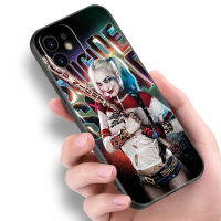 Joker-Harley Quin Phone Case For Apple iPhone 13 12 Mini 11 Pro Max 7 8 XR X XS MAX 6 6S 7 8 Plus 5 5S SE 2020 Black Soft Cover