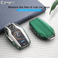 จอแสดงผล LED Remote Key Cover Case สำหรับ BMW 5 6 7 Series 540i XDrive G30 G31 G32 X3 X6 X4 G02 X5 G05 G07 G11ผู้ถือ G12 Fob