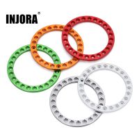 INJORA 4PCS CNC Aluminum Wheel Outer Beadlock Ring for 1.9 Wheels Rim 1/10 RC Crawler Axial SCX10 AXI03007 90046 TRX4