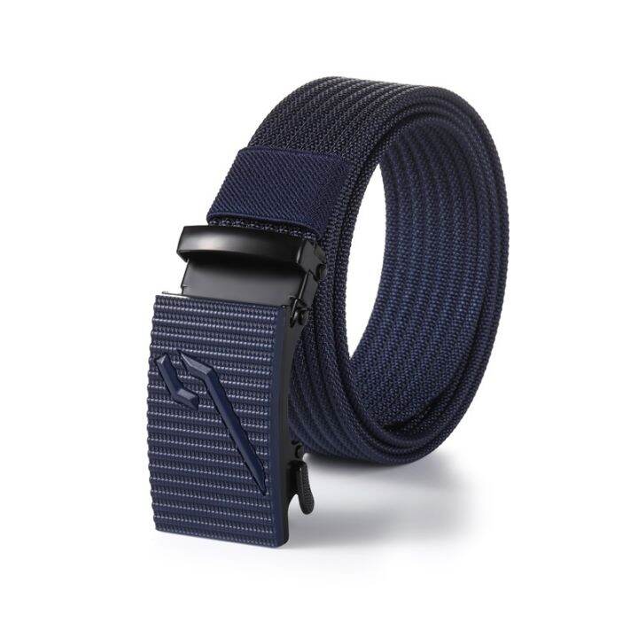 nylon-automatic-buckle-men-belt-outdoor-tooling-jeans-solid-color-canvas-waistband-high-quality-tactical-belt-for-men-wholesale