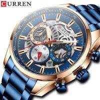 Curren Men Watch Luxury Stainless Steel Quartz Waterproof Watch 8391