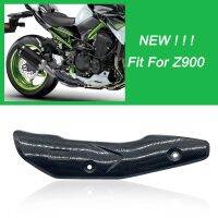 NEW Z900 Carbon Fiber Heat Shield Exhaust System Middle Link Pipe Cover Guard Anti-Scalding Shell Fit for Kawasaki z900 Z 900