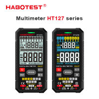 HABOTEST HT127 ดิจิตอลมัลติมิเตอร์ AC DC 6-600V จอแสดงผลมัลติมิเตอร์พร้อมเสียงเตือน