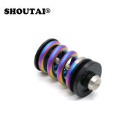 SHOUTAI Bike TC4 Titanium Alloy Spring Rear Shock Absorber For Brompton BMX Foldable Bicycle Parts 4 Colors