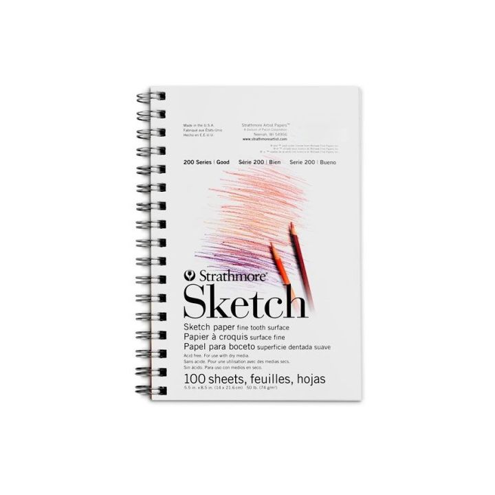 Strathmore Sketch Paper Pad 11X14-50lb 100 Sheets